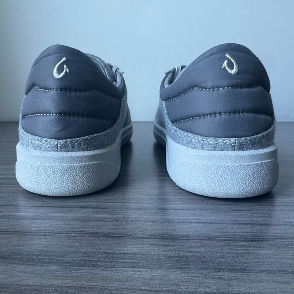 OluKai Men's Pūliki Sneakers Shoes Size 10.5 $140 in Poi/Charcoal - Picture 6 of 10